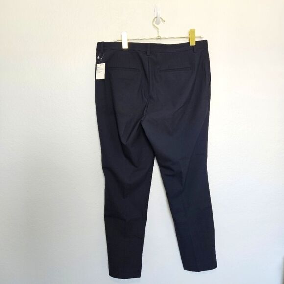 NWT Uniqlo | Smart Style Ankle Length Pants Navy Blue, Womens 32 - 33 - Picture 6 of 8